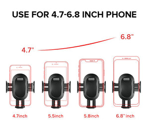 Car Phone Holder in Car Clip Air Vent Mount No Magnetic Cell Stand Support Mobile Smartphone