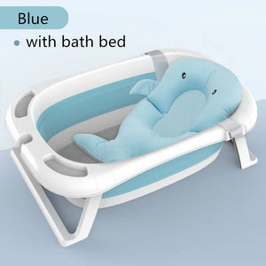 Foldable Baby Shower Tub with Thermometer