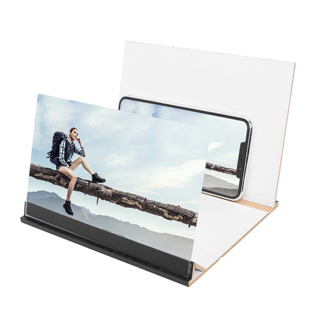 12 inch Mobile Phone 3D Screen Video Magnifier