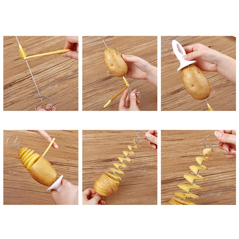 Kitchen Gadgets Tornado Potato Spiral Cutter