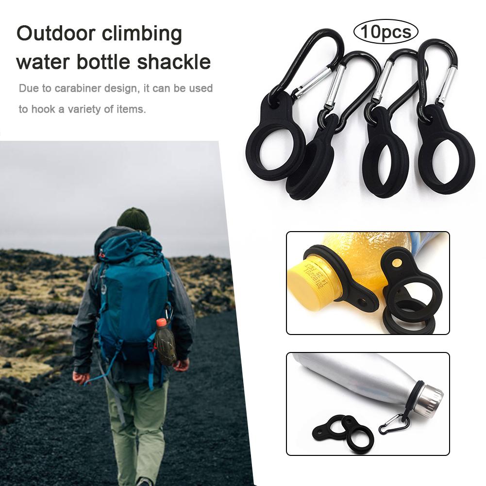 10PCs Outdoor Climbing Water Bottle Hang Buckle