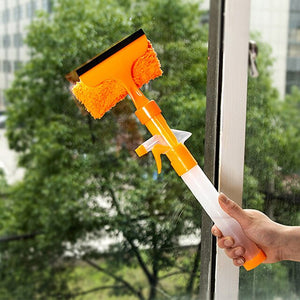 Spray Window Cleaner Brush Wizard Washing Tool