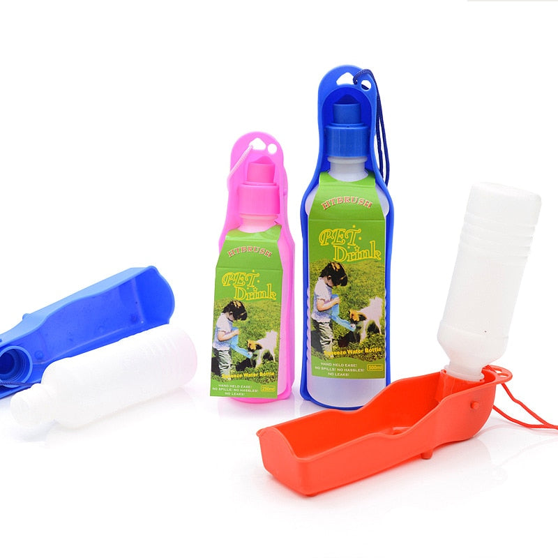 1PC New 250ml 500ml Dog Drinking Bottle